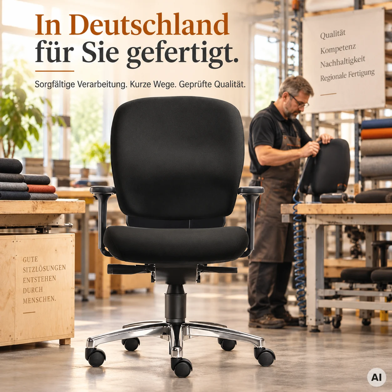 Mister Office S - Hochwertiger Schreibtischstuhl