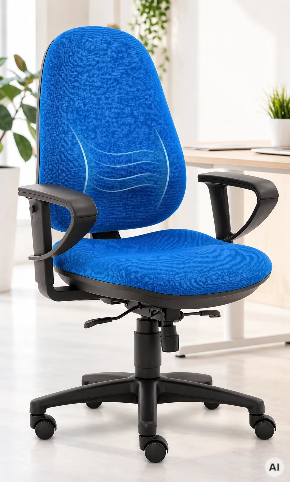 Ergonomischer Bürostuhl bei Rundrücken - Anti-Hohlkreuz